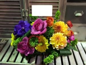 ときにはカラフルに☆｜「オランダヤ」　（長崎県長崎市の花キューピット加盟店 花屋）のブログ